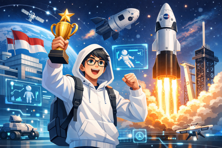 BINUS University menerima penghargaan MIKE Award 2025 dan roket NASA SpaceX Crew-13 meluncur ke Stasiun Luar Angkasa