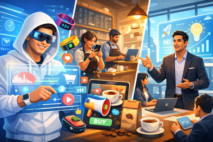 Tren strategi pemasaran dan inovasi produk di Indonesia tahun 2026 dengan perangkat wearable Garmin dan aktivitas digital marketing UMKM kopi